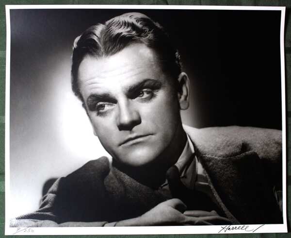 James Cagney By George Hurrell - 16x20 Signed US Photo