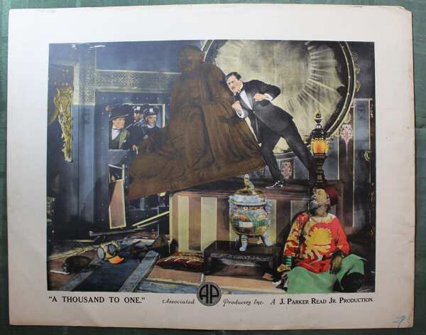 A Thousand To One (1920) US Half Sheet 22x28 Movie Poster - Image 2