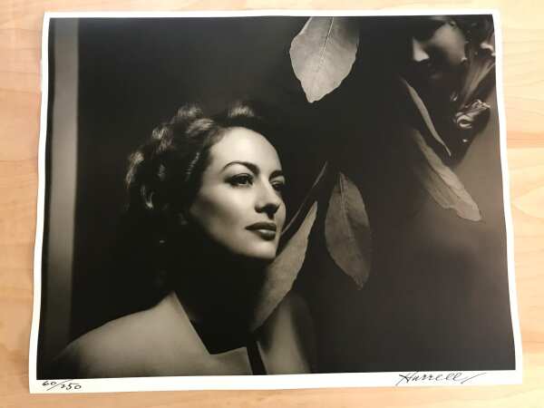 Joan Crawford By George Hurrell - 16x20 Signed US Photo
