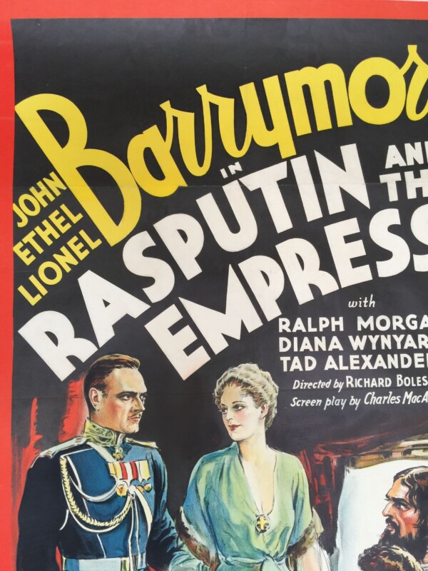 Rasputin and the empress vintage movie poster print 