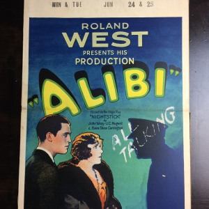The Fast Mail – Charles (Buck) Jones (1922) US Window Card Movie 