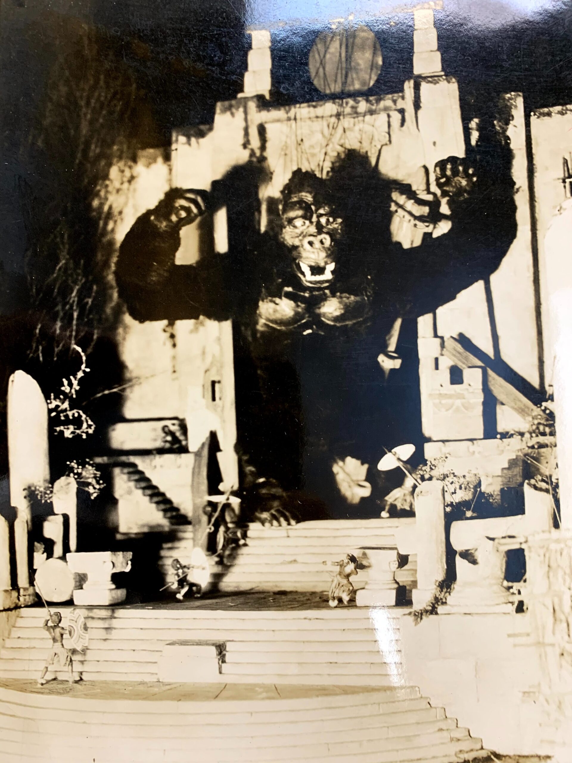King Kong By McElroy (1933) US 8x10 Marionette Movie Still Photograph - Image 2