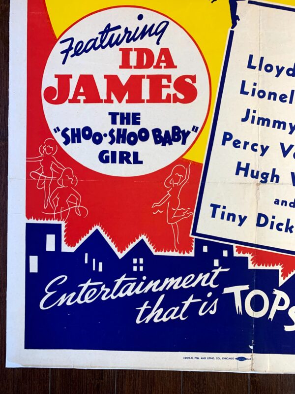 Romance On The Beat - Ida James (1953) US One Sheet Movie Poster LB - Image 2