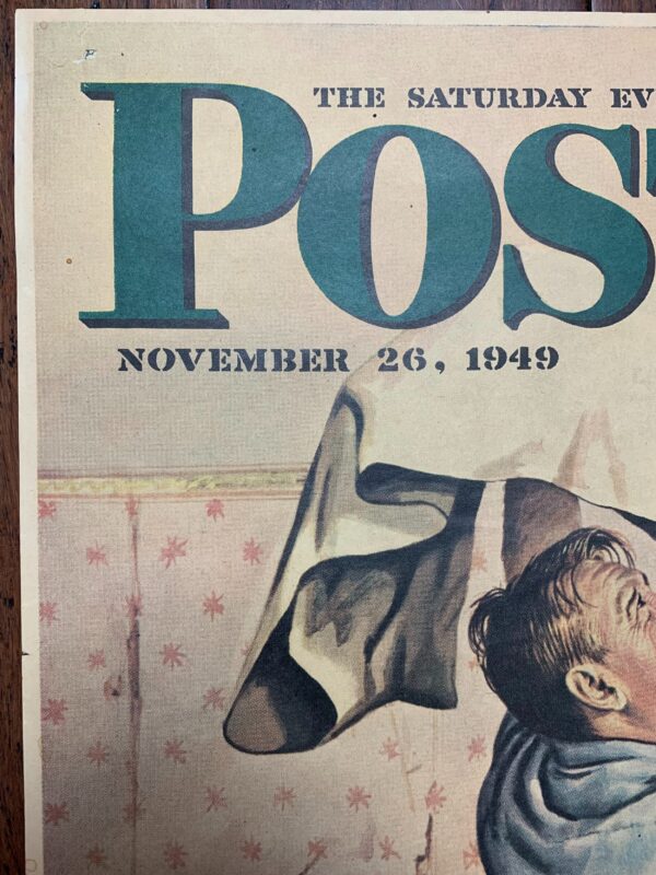 22x28 1949 Newstand Poster Saturday Evening Post - Art By Stevan Dohanos renegade Wallpaper - Image 2