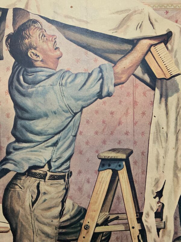 22x28 1949 Newstand Poster Saturday Evening Post - Art By Stevan Dohanos renegade Wallpaper - Image 4