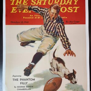 Saturday Evening Post - Art By Lonie Bee (1941) 22x28 US Newstand Poster