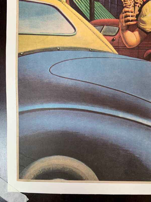 21.75x28 1944 Newstand Poster Saturday Evening Post - Art By Stevan Dohanos dripping Cones LB - Image 5