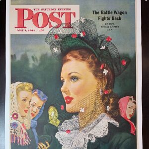 Saturday Evening Post - Art By Alex Ross (1943) 22x28 US Newstand Poster