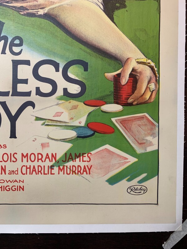 The Reckless Lady (1926) 27.25x41 US One SheetSilent Movie Poster LB - Image 2