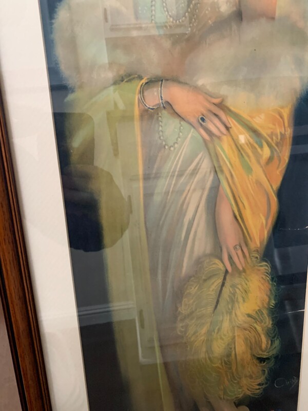 E.E. Kline Calendar - Art by Earl Christy (1926) 14.5 x 39 US - Framed - Image 3
