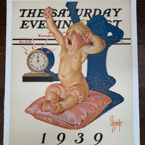 Saturday Evening Post - Art By J.C. Leyendecker (1938) 22x28 US Newstand Poster