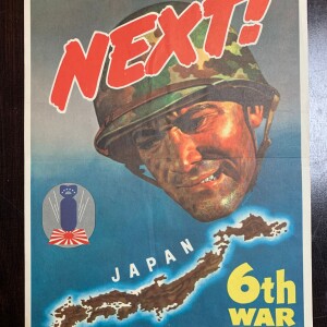 Next 6th War Loan (1942) 10 x 14 US War Bond Poster - Unused
