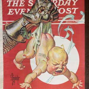 Saturday Evening Post - Art Leyendecker (1941) 27.5x43 US Newstand Poster