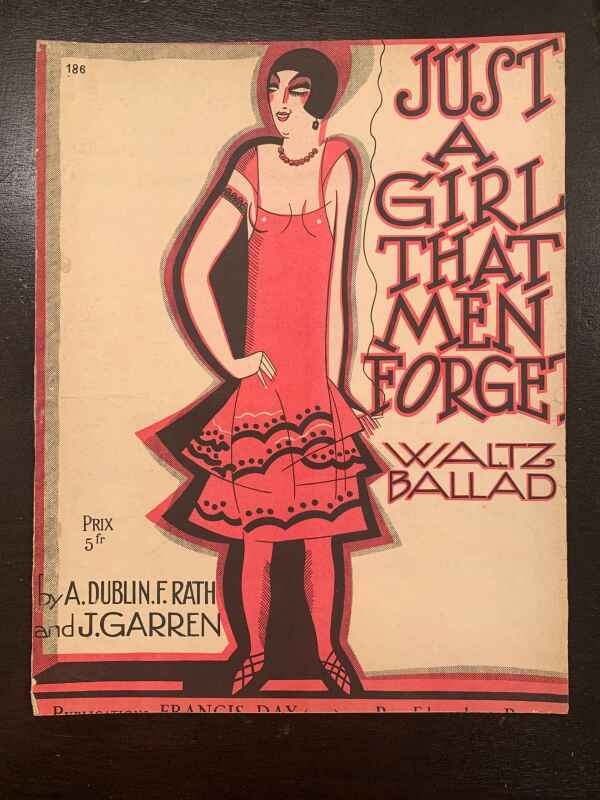 Popular Music - Irving Berlin, Art Deco. (1920's) International Sheet Music (x46) - Image 12