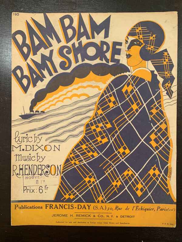 Popular Music - Irving Berlin, Art Deco. (1920's) International Sheet Music (x46) - Image 22