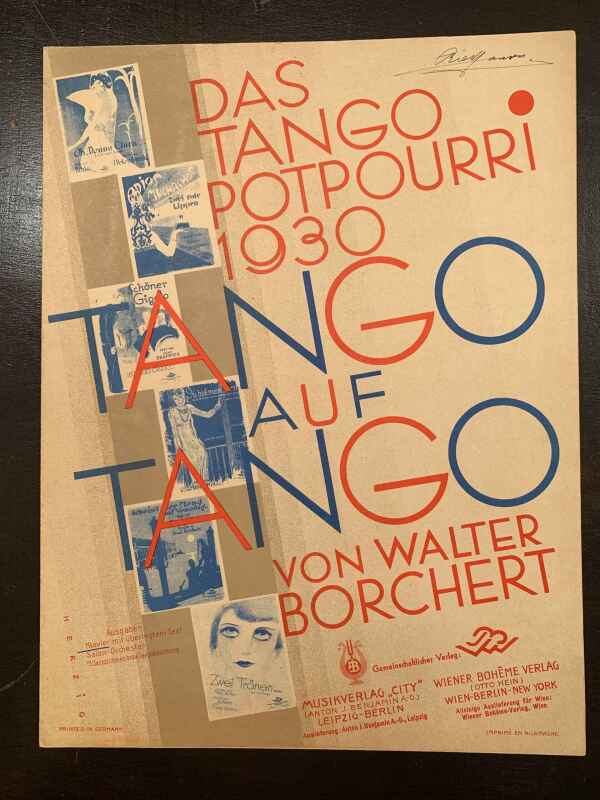 Popular Music - Irving Berlin, Art Deco. (1920's) International Sheet Music (x46) - Image 26