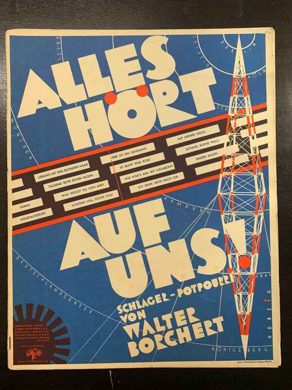 Popular Music - Irving Berlin, Art Deco. (1920's) International Sheet Music (x46) - Image 28