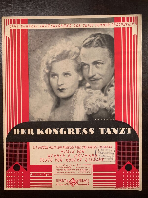 Popular Music - Irving Berlin, Art Deco. (1920's) International Sheet Music (x46) - Image 32