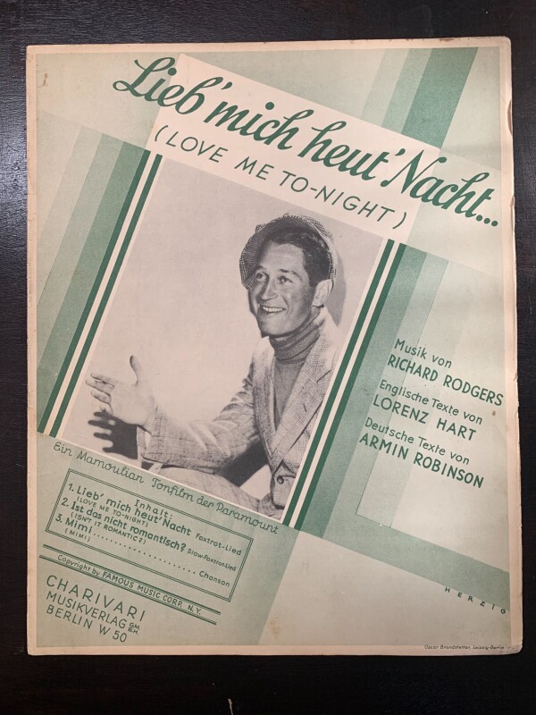 Popular Music - Irving Berlin, Art Deco. (1920's) International Sheet Music (x46) - Image 35