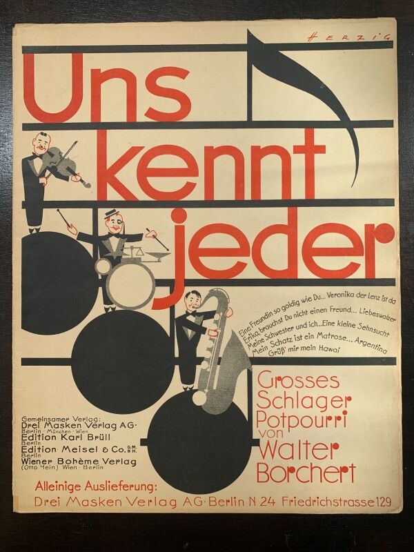 Popular Music - Irving Berlin, Art Deco. (1920's) International Sheet Music (x46) - Image 40