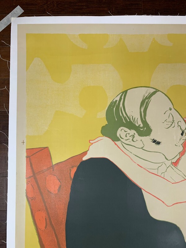 Reine de Joie - Toulouse Lautrec (1892) 39x56 French Advertising Lithograph Poster LB - Image 2