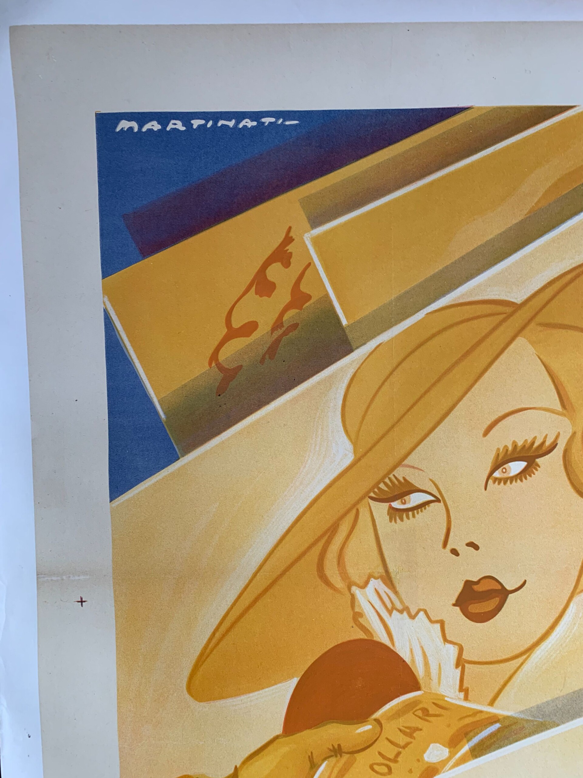 Gold Diggers aka Amore in Otto Lezioni (1937) 55x79 Italian Movie Poster LB - Image 3