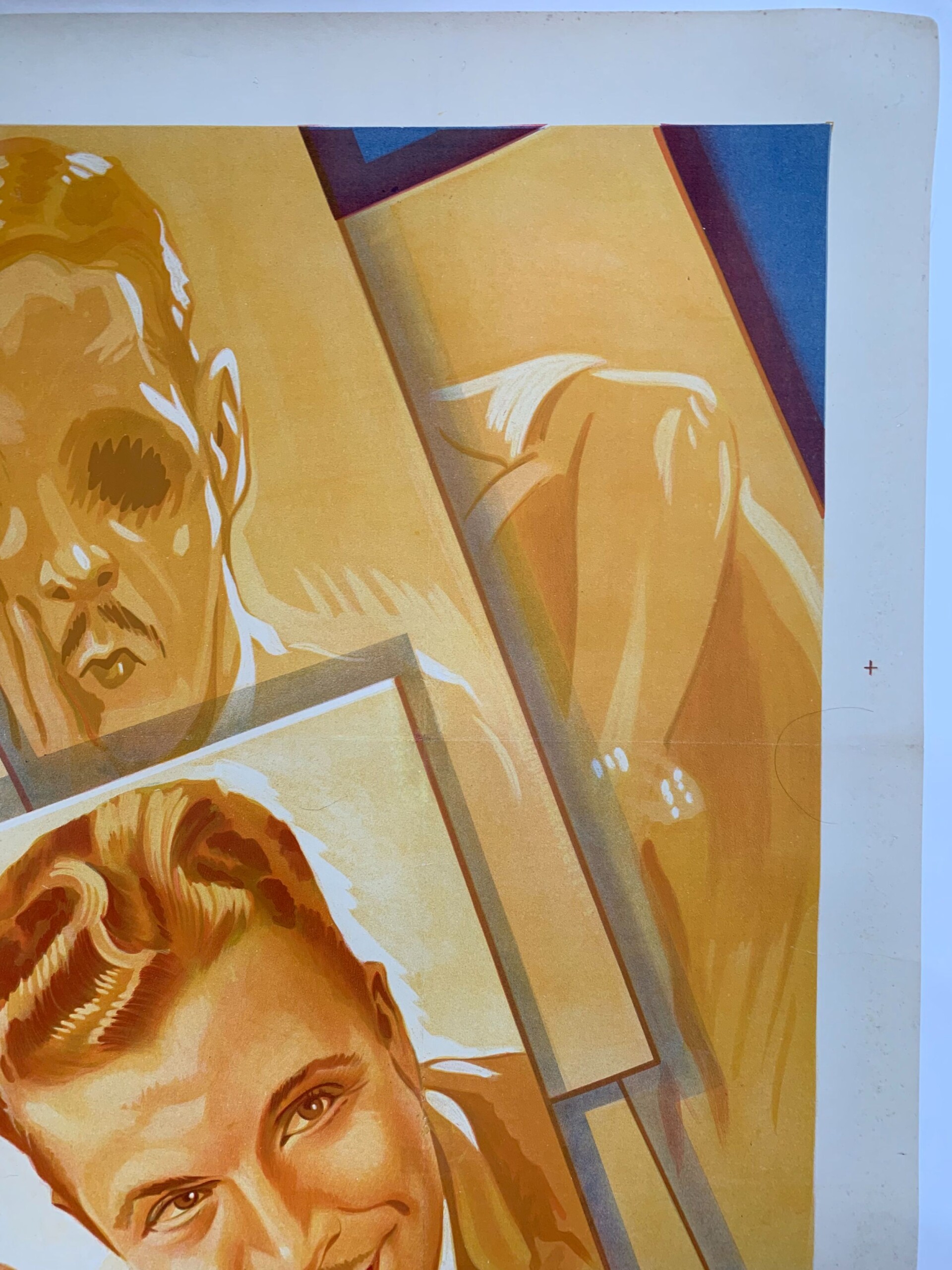 Gold Diggers aka Amore in Otto Lezioni (1937) 55x79 Italian Movie Poster LB - Image 7