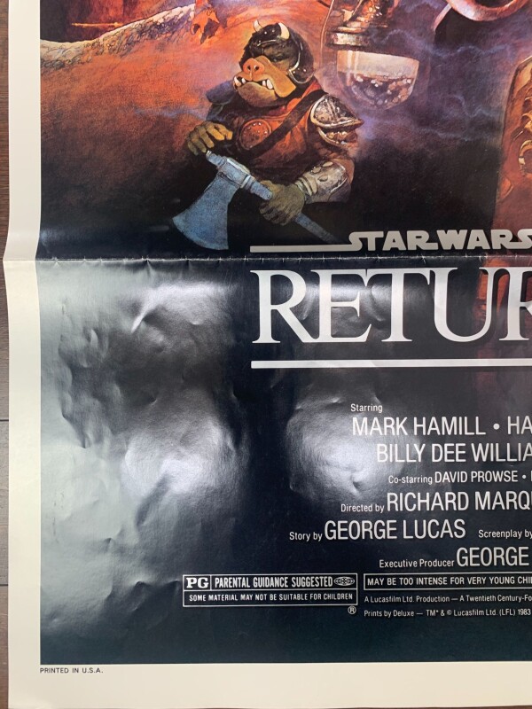 Return of The Jedi - Style D (1983) US One Sheet Movie Poster - Image 3
