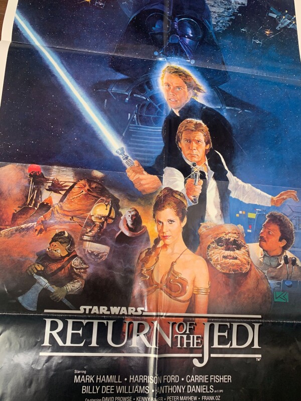 Return of The Jedi - Style D (1983) US One Sheet Movie Poster - Image 4