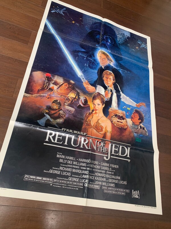 Return of The Jedi - Style D (1983) US One Sheet Movie Poster - Image 5