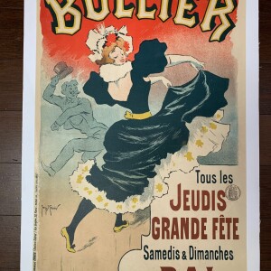 Bullier - Art by Georges Meunier (1895) 15.5x22.75 French Advertising Poster LB