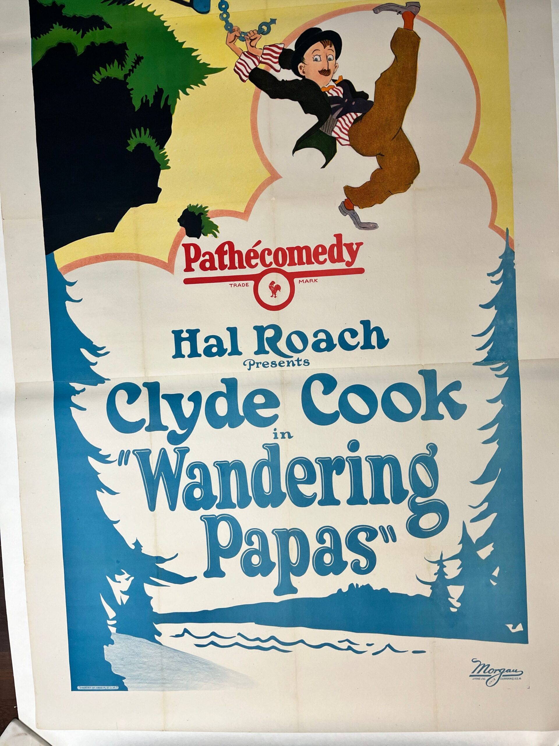 Wandering Papas (1926) Three Sheet Movie Poster LB - Image 5