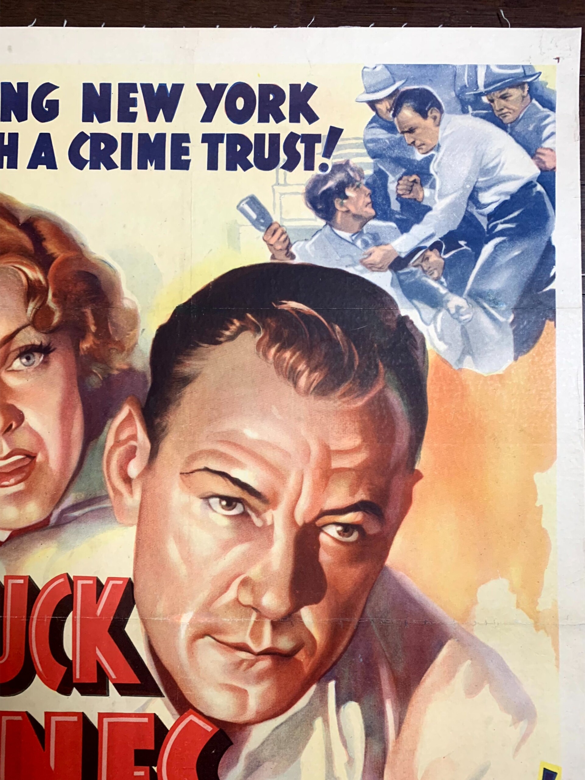 Headin' East - Buck Jones, Three Stooges (1937) US One Sheet Movie Poster LB - Image 6