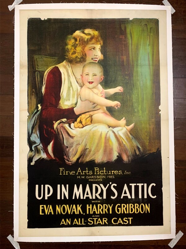 Up In Mary's Attic - All Star Cast (1920) US One Sheet Movie Poster LB