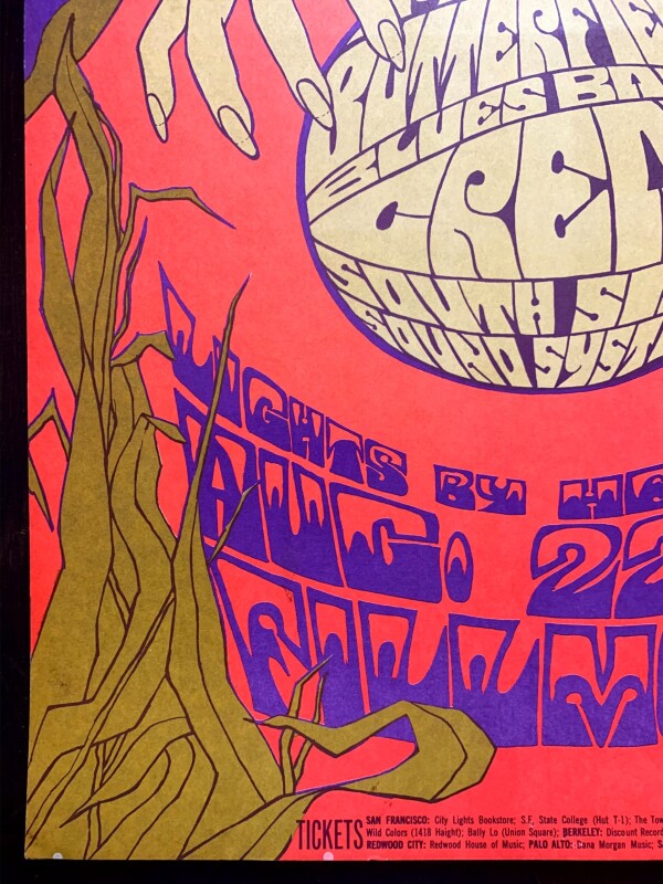 Cream - 1st Printing (1967) 14x21 BG-79 US Music Poster (Exc. Cond) - Image 5