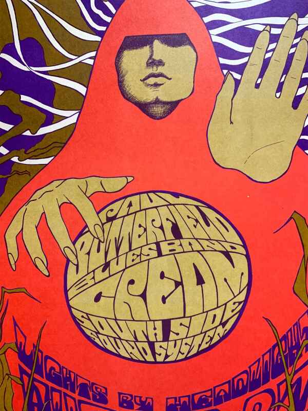 Cream - 1st Printing (1967) 14x21 BG-79 US Music Poster (Exc. Cond) - Image 6