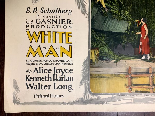 White Man - Alice Joyce (1924) US Half Sheet Movie Poster - Image 4