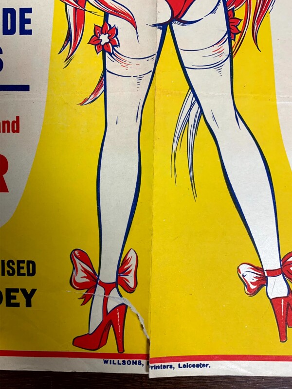 La Ronde - Exotic Review (1956) 20x30 UK Theater Poster - Image 4