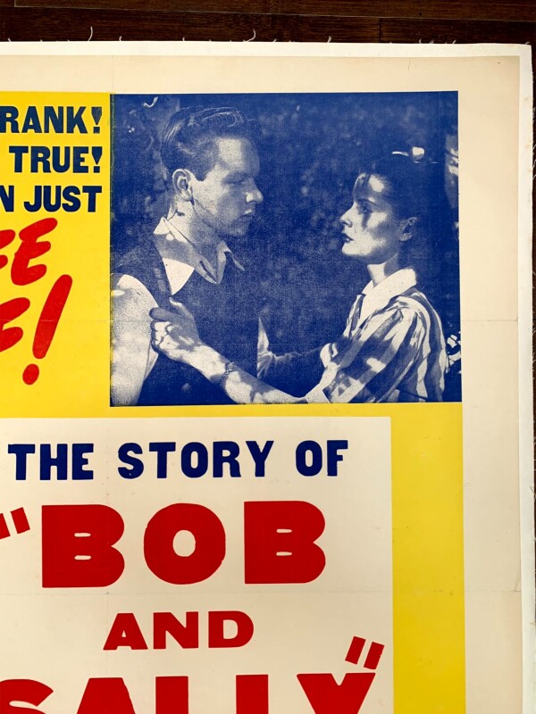 Bob And Sally (1948) US One Sheet Movie Poster LB - Image 6