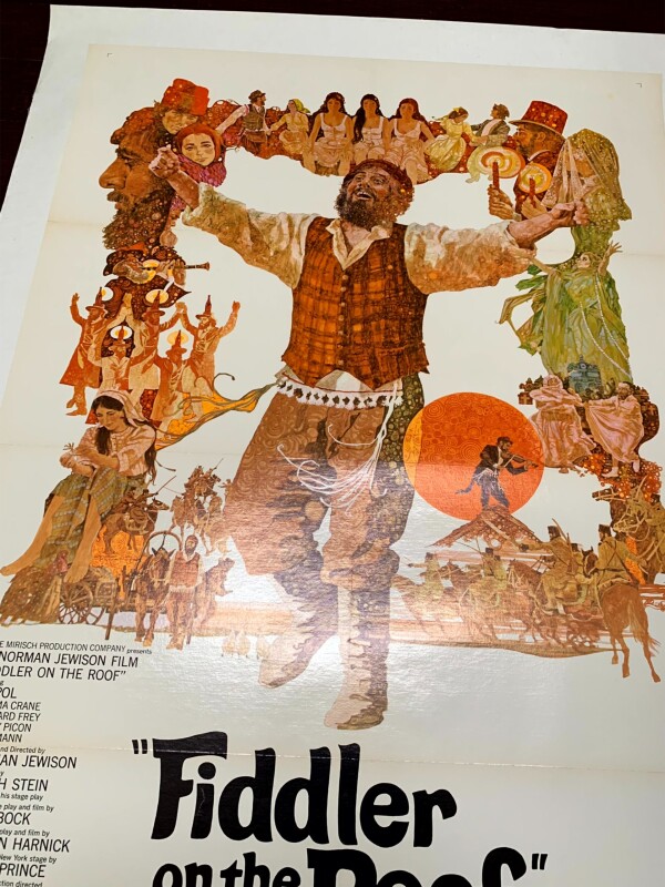 Fiddler On The Roof (1971) US One Sheet Movie Poster LB - Image 3