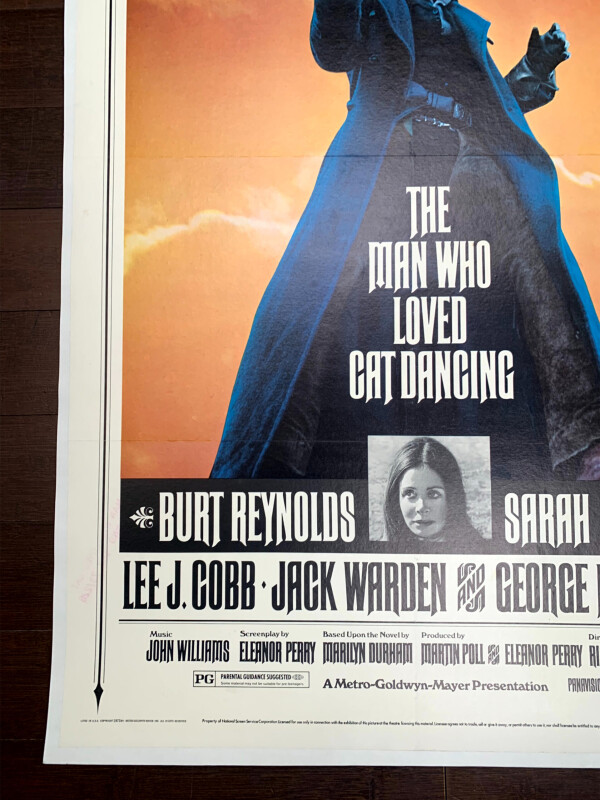 The Man Who Loved Cat Dancing (1971) US One Sheet Movie Poster LB - Image 4