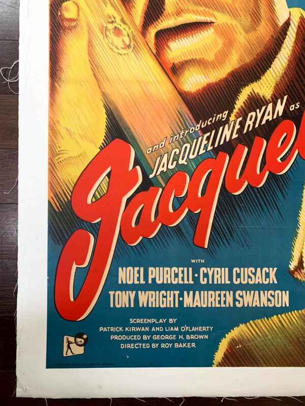 Jacqueline - Kathleen Ryan (1956) US One Sheet Movie Poster LB - Image 4