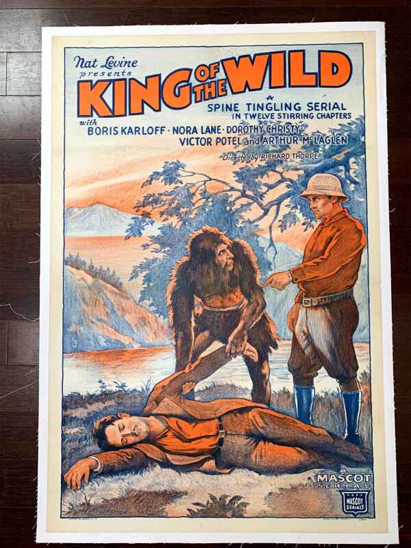 King Of The Wild (r.1946) US One Sheet Movie Poster LB