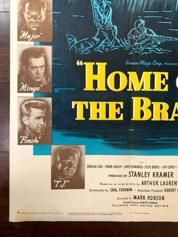 Home Of The Brave - Stanley Kramer (1949) US One Sheet Movie Poster LB - Image 4