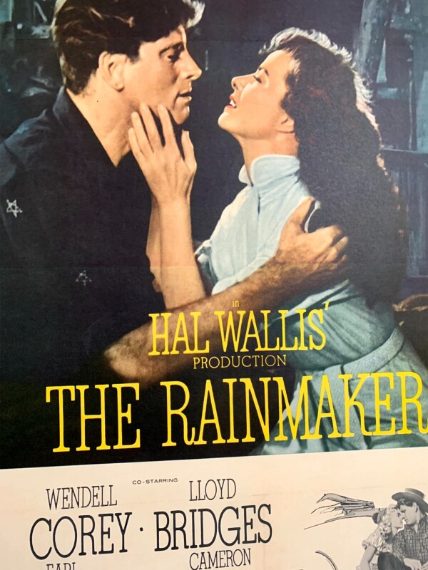 The Rainmaker - Katherine Hepburn (1955) US One Sheet Movie Poster LB - Image 3