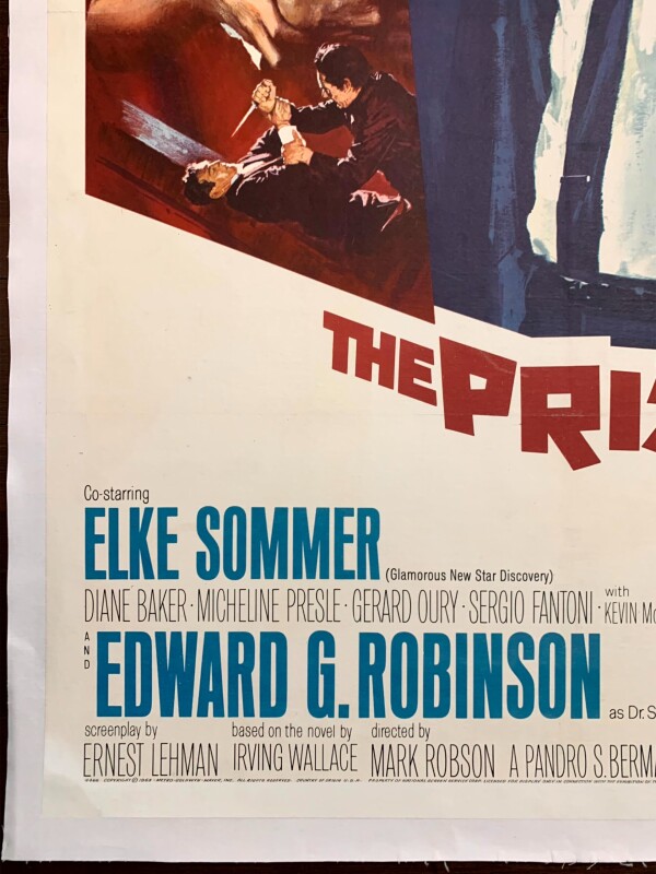 The Prize - Paul Newman (1963) US One Sheet Movie Poster LB - Image 4