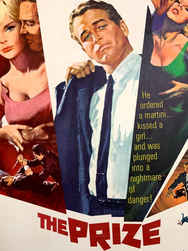 The Prize - Paul Newman (1963) US One Sheet Movie Poster LB - Image 3