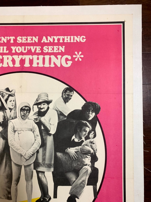 Everything You Always Wanted To Know About Sex* (1972) US One Sheet