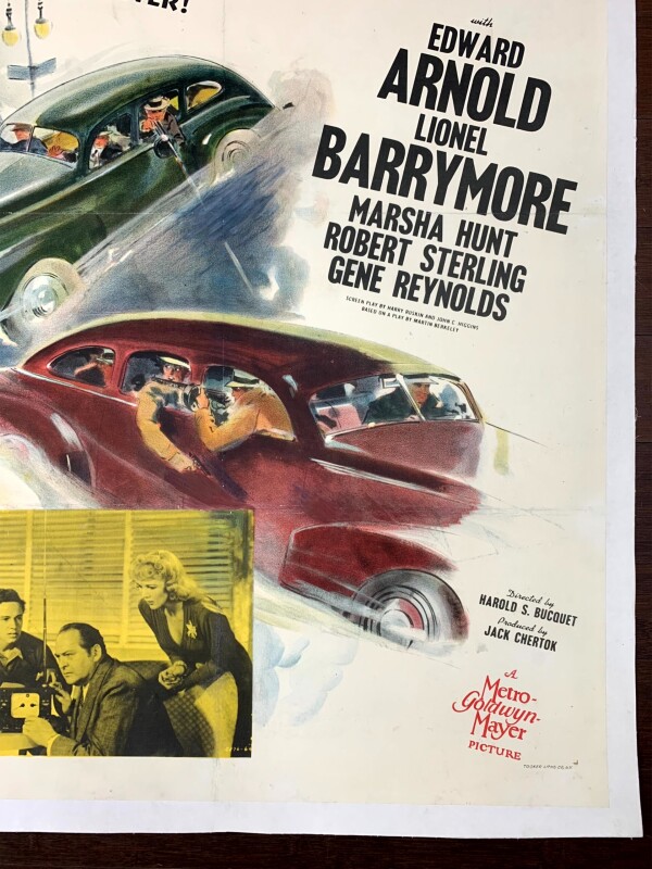 The Penalty - Lionel Barrymore (1941) US One Sheet Movie Poster LB - Image 4