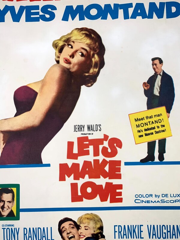 Let's Make Love - Marilyn Monroe (1960) US One Sheet Movie Poster LB - Image 3